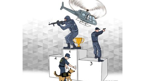 PF lança competição com prêmios e vira meme entre agentes e delegados - Imagem: Divulgação/Coluna Esplanada