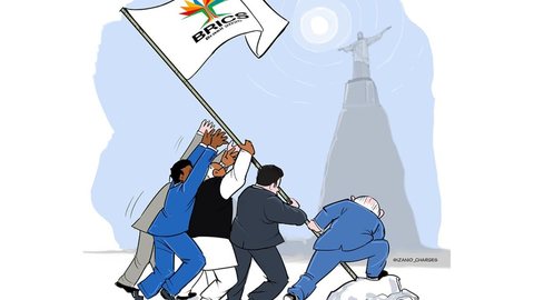BRICS no Brasil: Senado se prepara para encontro com parlamentares do bloco - Imagem: Divulgação/Coluna Esplanada