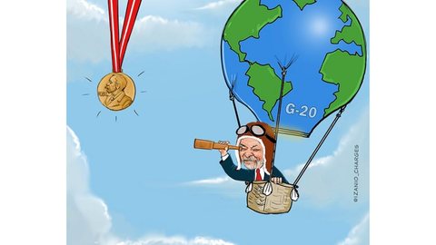 Entre o Nobel e a política, Lula enfrenta os desafios de um sonho global - Imagem: Divulgação/Coluna Esplanada