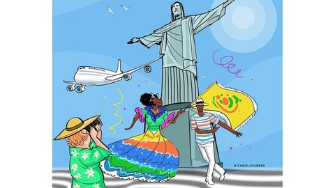 Carnaval de 2025 lota o Rio e impulsiona economia com novo dia de desfiles - Imagem: Divulgação/Coluna Esplanada