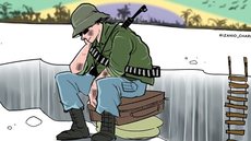 Brasileiros esquecidos na guerra da Ucrânia enfrentam abandono e falta de apoio oficial - Imagem: Divulgação/Coluna Esplanada