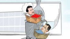 Rodrigo Pacheco e “Bessias” dividem bastidores na disputa pela vaga de Barroso no STF - Imagem: Divulgação/Coluna Esplanada