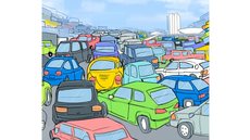 Trânsito caótico e disputas políticas marcam cenário nacional - Imagem: Divulgação/Coluna Esplanada