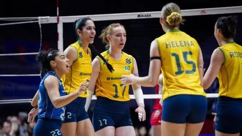 Brasil vence Polônia e retoma a liderança da Liga das Nações de vôlei feminino