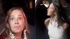 Aline Bardy Dutra, conhecida como “Esquerdogata”, denunciada por desacato - Imagem: Reprodução