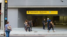Fachada da estação de Metrô Higienópolis-Mackenzie, no Centro da capital paulista - Imagem: Divulgação
