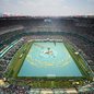 Autoridades mexicanas prenderam um jovem de 24 anos acusado de anunciar o aluguel de uma credencial oficial da Copa do Mundo de 2026 pelas redes sociais. - Imagem: REUTERS / Kai Pfaffenbach