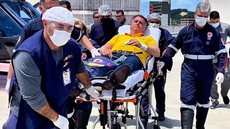 Primeiras análises indicam uma possível nova aderência intestinal, resultado de cirurgias anteriores após o atentado de 2018 - Imagem: Reprodução / X / @RenanPeixoto_