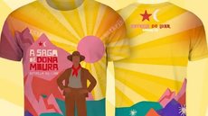 Camisa do grupo Estrela do Luar, confundida com símbolo do Partido dos Trabalhadores - Imagem: Reprodução/Instagram