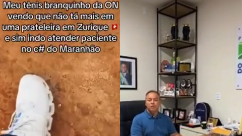 Vídeo publicado por estudante de medicina durante estágio em UBS de Paço do Lumiar gerou indignação e mobilizou autoridades do Maranhão - Imagem: Reprodução
