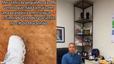 Vídeo publicado por estudante de medicina durante estágio em UBS de Paço do Lumiar gerou indignação e mobilizou autoridades do Maranhão - Imagem: Reprodução