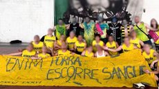 Estudantes de medicina fazem apologia ao estupro durante jogo universitário em SP - Imagem: Reprodução