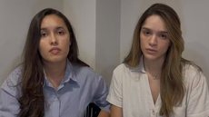 Gabrielli Farias e Thaís Caldeiras são acusadas de zombar da trajetória de Vitória Chaves, que faleceu após complicações de saúde - Imagem: Reprodução / Arquivo pessoal