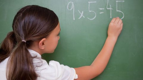 Estudo revela que 51% dos estudantes do 4º ano não sabem a tabuada - Imagem: Reprodução / Freepik