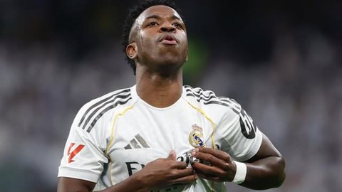Vini Jr em partida pelo Real Madrid - Imagem: Reprodução / Instagram / @vinijr