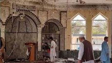 Explosão em mesquita do Afeganistão mata clérigo e civis - Imagem: reprodução grupo bom dia
