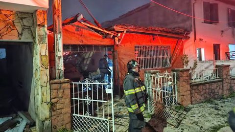 Impacto da explosão foi sentido a longa distância; Defesa Civil interditou 21 casas e moradores foram evacuados - Imagem: Reprodução | Redes Sociais