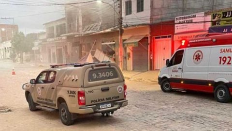Explosão de botijão de gás em Tanhaçu - Imagem: reprodução Twitter @pxerry