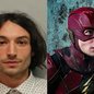 Ator Ezra Miller é conhecido pelo herói da DC "Flash" - Imagem: Reprodução/Twitter @mariomojc e Hawai'i Police Department