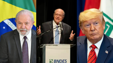 Geraldo Alckmin discursa durante evento no BNDES - Imagem: Reprodução