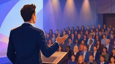 Esqueça tudo o que você aprendeu para falar em público - Imagem: ChatGPT