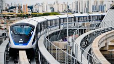 Monotrilho da Linha 15 - Imagem: Reprodução / Metrô CPTM