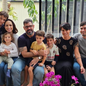 Juliano Cazarré e família - Imagem: Reprodução/Instagram