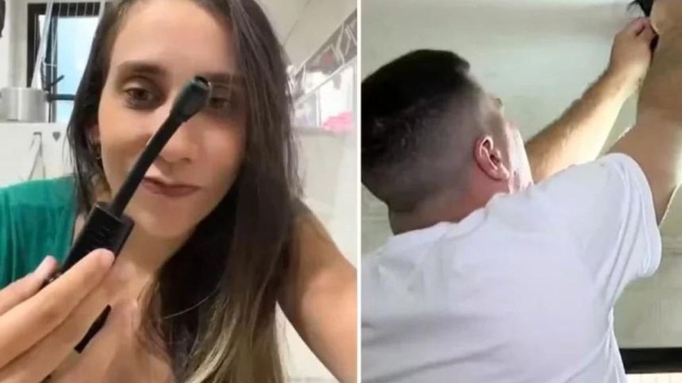 PERIGO! Família encontra câmera escondida em banheiro de apartamento alugado - Imagem: Reprodução/TikTok