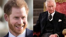 Rei Charles III só aceitará visitas de seu filho Harry com condições - Imagem: reprodução Twitter