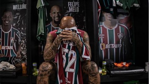 O jogador do Fluminense não gostou da brincadeira da torcedora - Imagem: reprodução Instagram @felipemelo