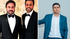 Filipe Sabará, Pablo Marçal e Tassio Renam. - Imagem: Reprodução | Redes Sociais