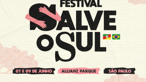 Festival beneficente 'Salve o Sul' - Imagem: Divulgação