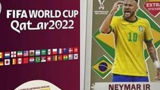 Figurinha do album da Copa do Mundo. - Imagem: Divulgação / Reprodução