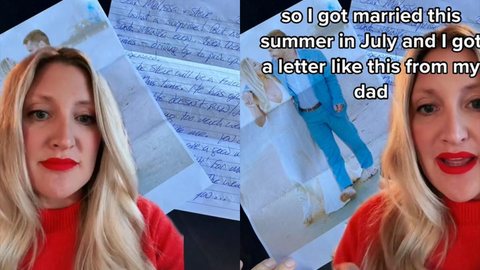 Filha de serial killer diz que recebe cartas estranhas do pai, que está preso - Foto: Reprodução / TikTok