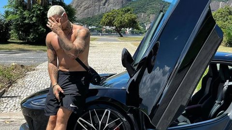 Filipe Ret cai em blitz da Lei Seca e tem carro de R$ 3 milhões apreendido pela polícia - Imagem: reprodução