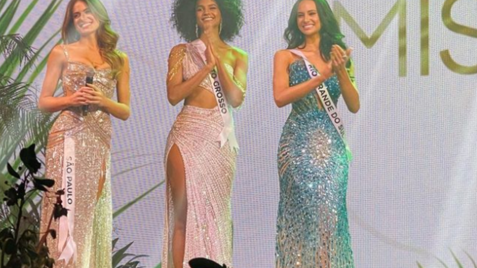 Maria Eduarda Brechane, de 19 anos, foi eleita a Miss Universo Brasil de 2023. - Imagem: reprodução I Instagram missuniverso.brasil