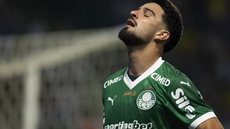 Flaco López em Palmeiras x Santos - Foto: Anderson Romão/AGIF