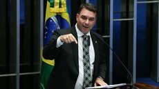 O senador Flávio Bolsonaro (PL-RJ) - Imagem: Reprodução / Agência Brasil / Lula Marques