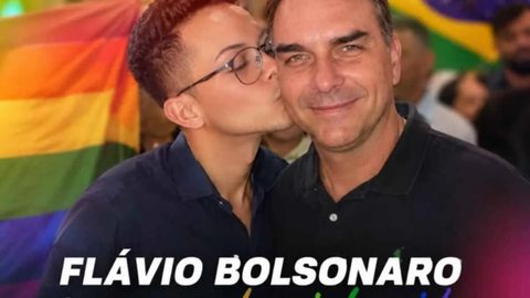 João Pedro Sastre, conhecido como "Gay de Direita", afirmou que foi impedido de acessar um encontro com Flávio Bolsonaro - Imagem: Reprodução