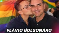 João Pedro Sastre, conhecido como "Gay de Direita", afirmou que foi impedido de acessar um encontro com Flávio Bolsonaro - Imagem: Reprodução