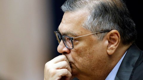 Ministro Flávio Dino durante sessão do STF - Imagem: Reprodução / Agência Brasil / Bruno Peres
