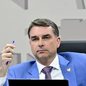 Flávio Bolsonaro acionou o STF para pedir o afastamento de Alexandre de Moraes de análise relacionada ao caso "Dark Horse". - Imagem: Geraldo Magela /Agência Senado