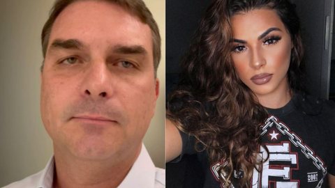 Flávio Bolsonaro registra B.O contra influenciadora trans - Imagem: reprodução redes sociais