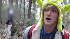 Logan Paul e equipe durante gravação na floresta Aokigahara, local conhecido por altos índices de suicídio no Japão - Imagem: Reprodução/Youtube