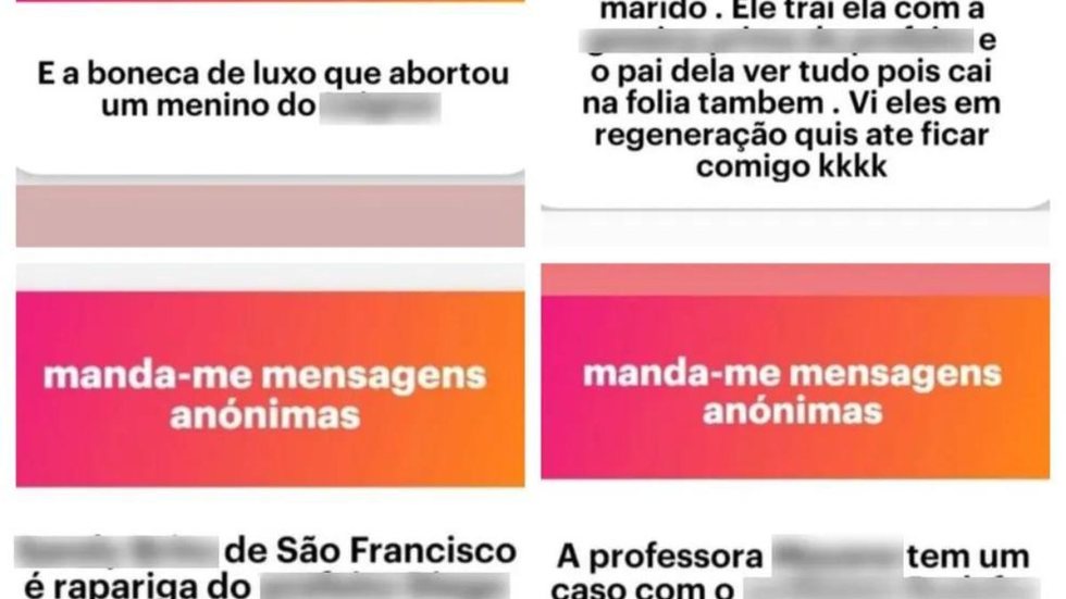 Perfil que revelava traições de moradores do interior do Piauí está sob investigação - Imagem: reprodução