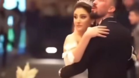 Vídeo mostra início de incêndio em casamento no Iraque. - Imagem: reprodução I Youtube UOL