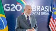 "Fome é produto de decisões políticas", afirma Lula em discurso no G20 - Imagem: Reprodução / PR / Ricardo Stuckert