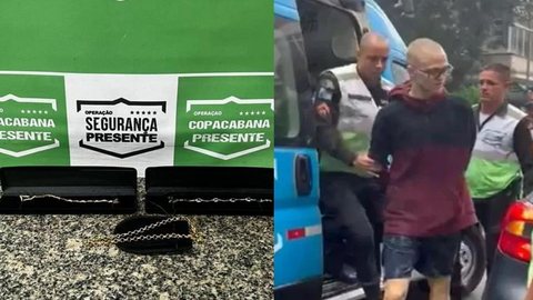 Francês é preso por furtar R$ 23 mil em joias em cidade do Brasil - Imagem: Reprodução/TVGlobo