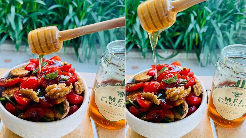 Frescor e Crocância: A saladinha de verão que encanta - Imagem: Divulgação/Chef Luiz Borba