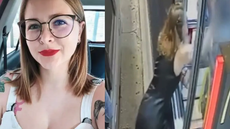 Mulher desferiu tapa após discussão por cebola em sanduíche - Imagem: Reprodução